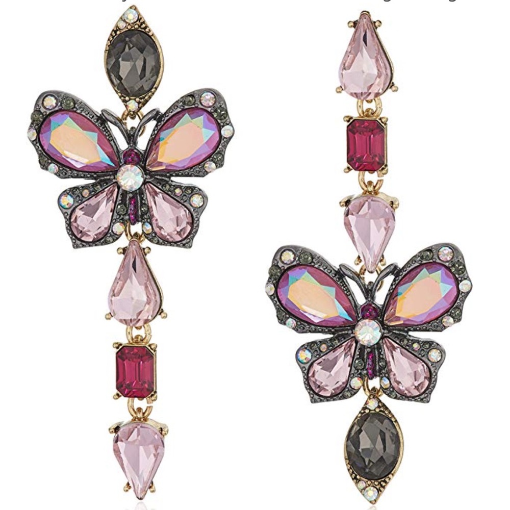 Betsey Johnson | women's butterfly earrings